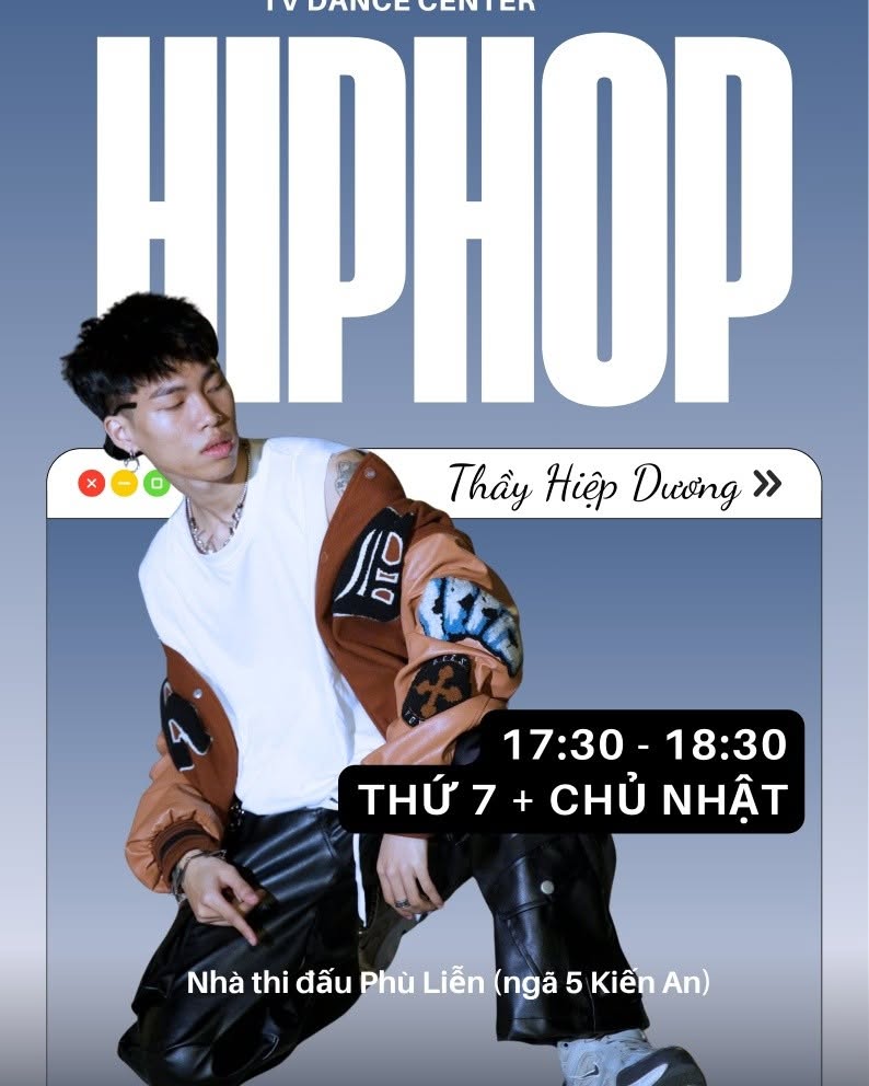 Huấn luyện viên Hiệp Dương của TV Dance Center